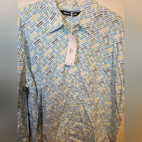Foo and foo/fooandfoo use only mens button-down long sleeve - large - Picture 12 of 15